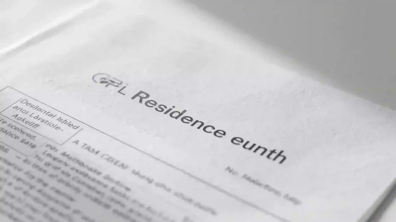 Baby in Brazil — CPLP residence: documents on desk, clean background, photorealistic.