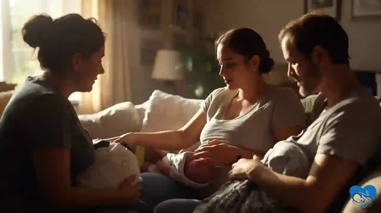 Postpartum support in Brazil with home visit guidance and breastfeeding help for new parents