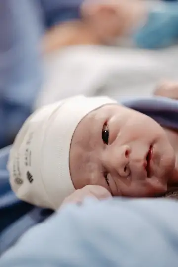 Serene Newborn Portrait
